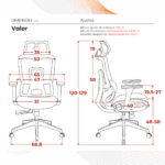 DT3 Valor – Silla de Oficina Ergonómica - Imagen 8