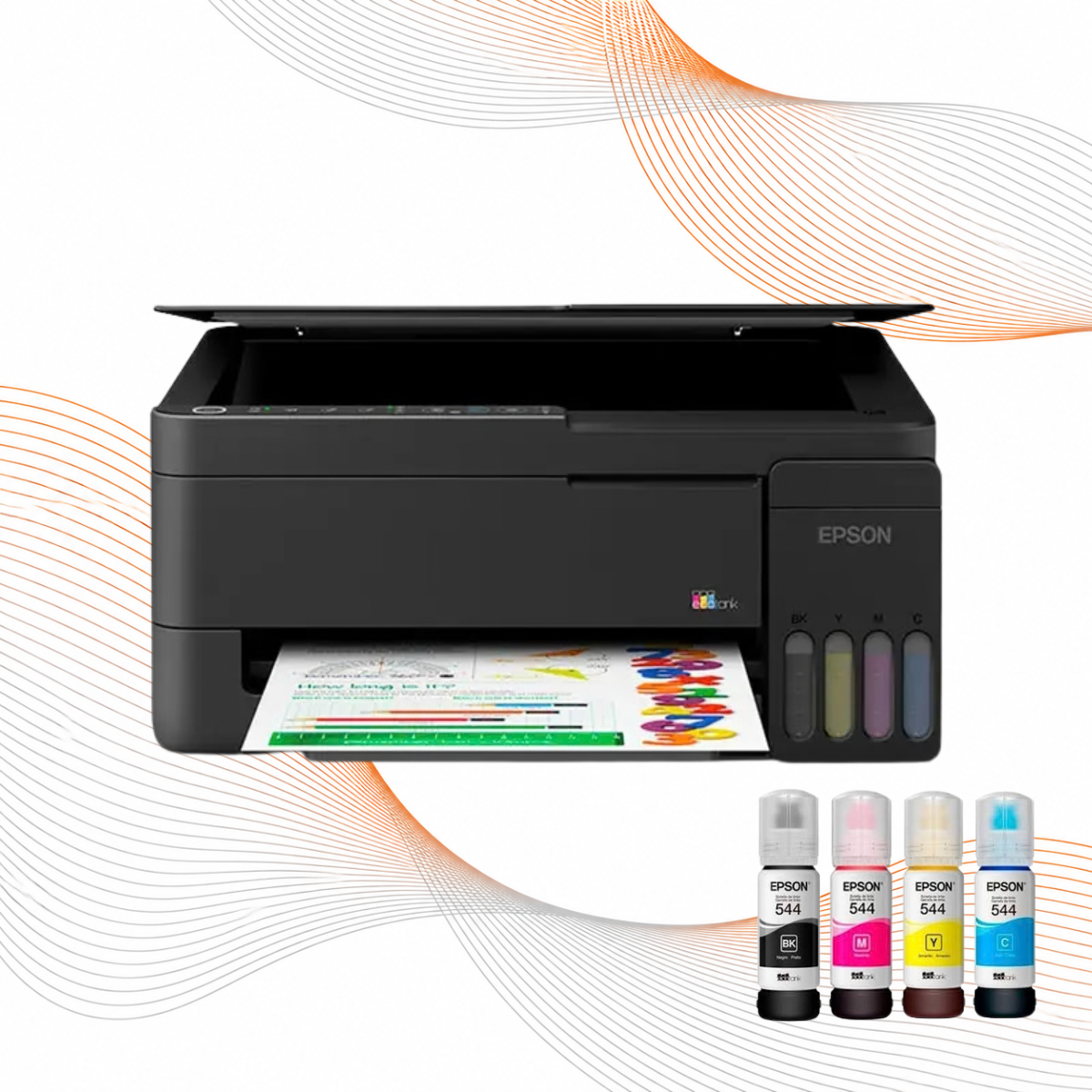 EPSON-L3350-C11CL62301 Epson EcoTank L3310 – Impresora Multifuncional - Imagen 1