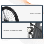 HIMO C30S MAX – Bicicleta Eléctrica de Carretera 26" - Imagen 4